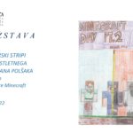 Avtorski stripi trinajstletnega Kristijana Polšaka na temo videoigre Minecraft