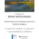 Cerkniško jezero - samostojna fotografska razstava Tineta Šubica