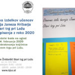 Teden pisanja z roko 2020 - Razstava izdelkov učencev OŠ heroja Janeza Hribarja Stari trg pri Ložu