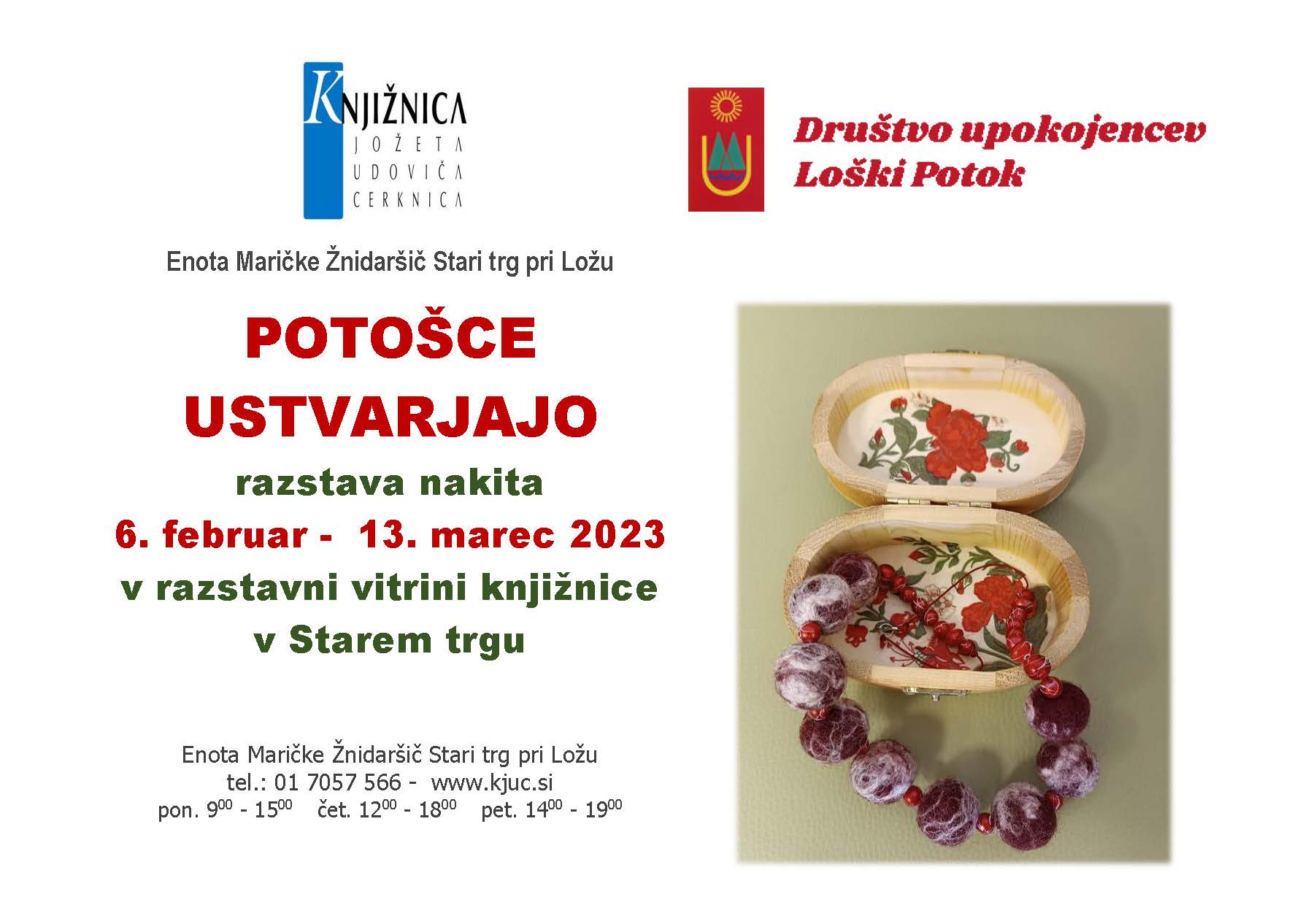 Potošce ustvarjajo - razstava nakita