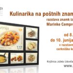 Kulinarika na poštnih znamkah razstava znamk iz zbirke Marinke Cempre Turk