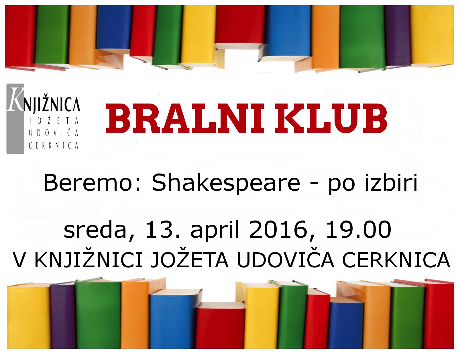 Bralni klub: Shakespeare