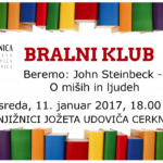 Bralni klub: John Steinbeck - O miših in ljudeh