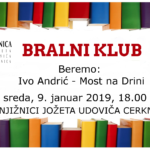 Bralni klub: Ivo Andrić - Most na Drini