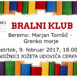 Bralni klub: Marjan Tomšič - Grenko morje