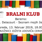 Bralni klub: G. Delacourt - Seznam mojih želja