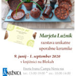Marjeta Lužnik - Meri Lu pot - razstava unikatne uporabne keramike