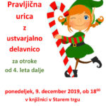 Pravljična urica in ustvarjalna delavnica za otroke od 4. leta dalje