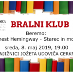 Bralni klub: Ernest Hemingway - Starec in morje