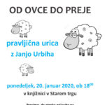Od ovce do preje - pravljična urica z Janjo Urbiha