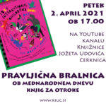 PRAVLJIČNA BRALNICA ob mednarodnem dnevu knjig za otroke