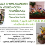 Delavnica izdelave spomladanskih in velikonočnih aranžmajev - mentorica Divna Martinčič
