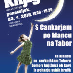 S Cankarjem po klancu na Tabor - Noč knjige 2018