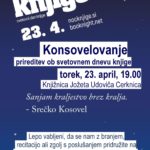 Konsovelovanje - prireditev ob svetovnem dnevu knjige