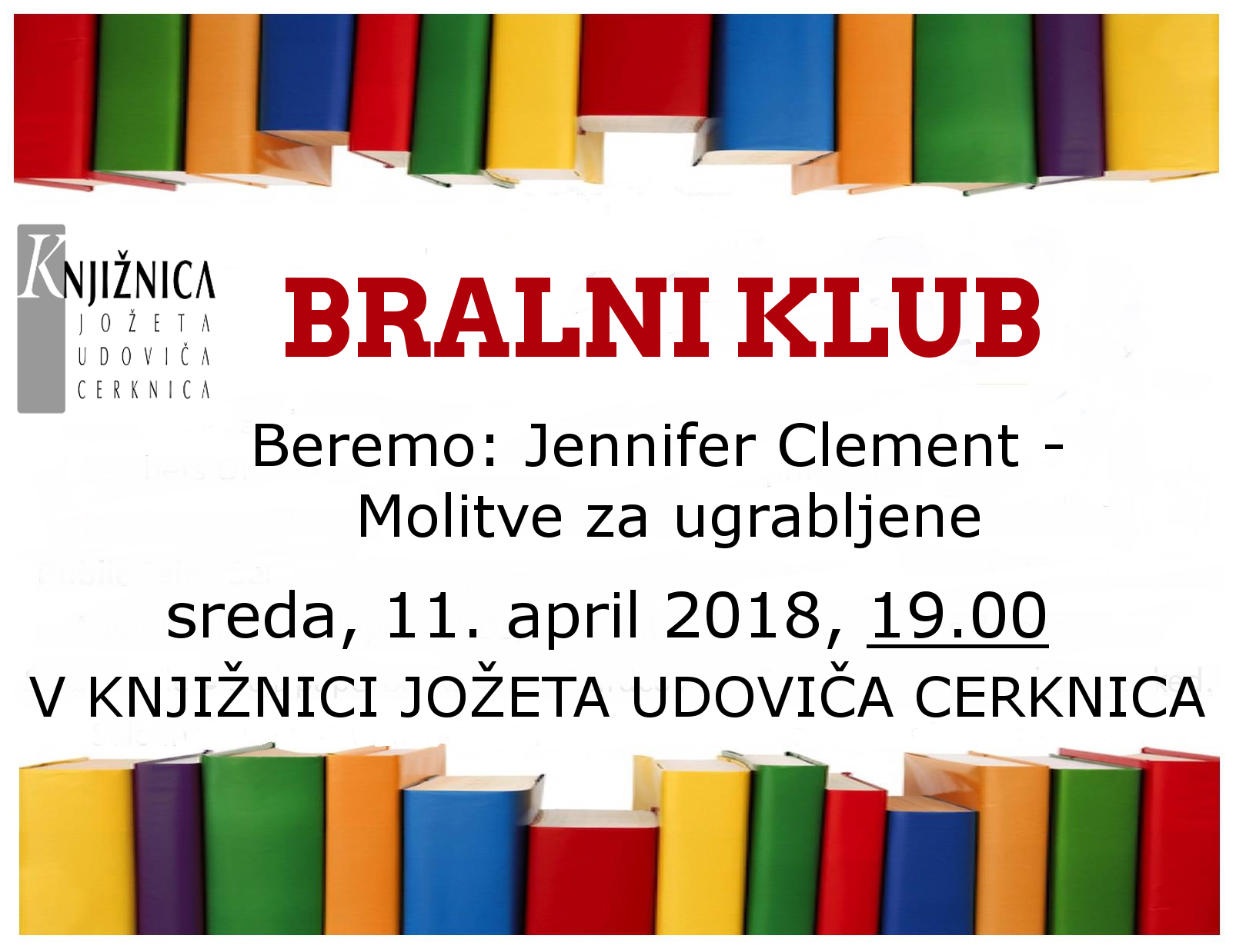 Bralni klub: Jennifer Clement - Molitve za ugrabljene