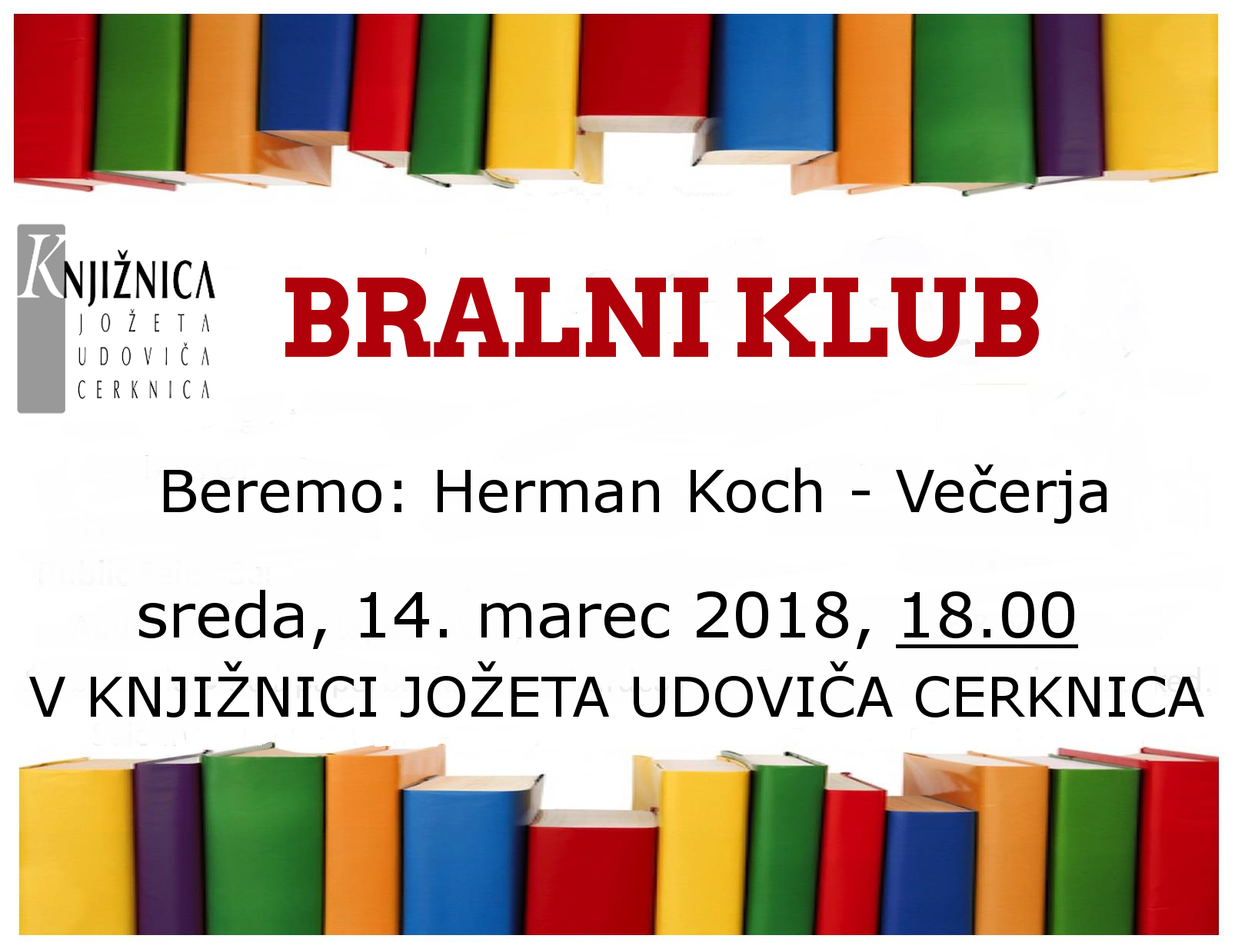 Bralni klub: Herman Koch – Večerja