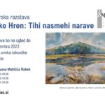 Slikarska razstava - Vojko Hren: Tihi nasmehi narave