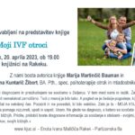 Marija Martinčič Bauman: Moji IVF otroci - predstavitev knjige