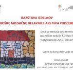 Razstava izdelkov otroške mozaične delavnice ARS Viva Podcerkev