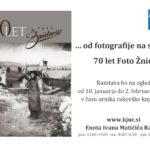 ... od fotografije na steklu: 70 let Foto Žnidaršič