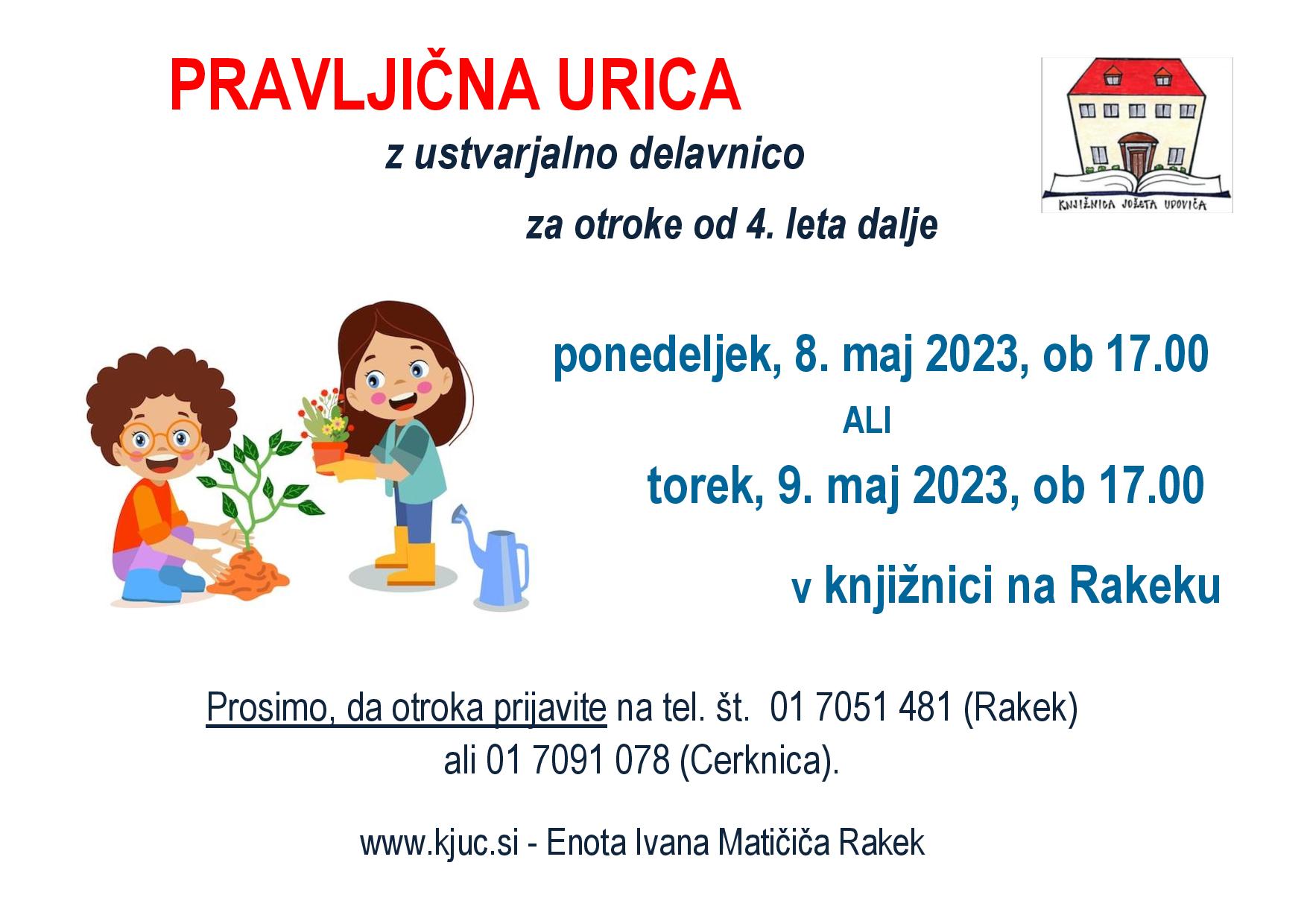 Pravljična urica - Rakek