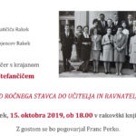 Večer s krajanom Francem Štefančičem - Od ročnega stavca do učitelja in ravnatelja