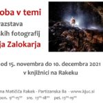 Matej Zalokar: Svetloba v temi - razstava jamarskih fotografij