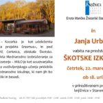 Janja Urbiha: Škotska izkušnja
