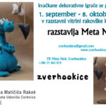Meta Nelc: Zverhookice – kvačkane dekorativne igrače se predstavijo