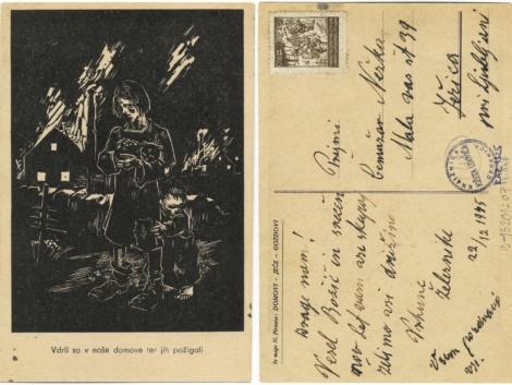 Nikolaj Pirnat, Domovi, ječe, gozdovi, odposlana 22. 12. 1945