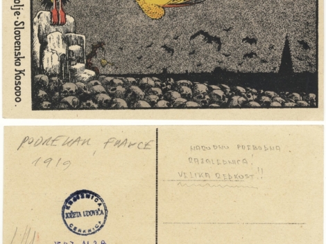 France Podrekar, Gosposvetsko polje – Slovensko Kosovo, natisnjena okoli leta 1919