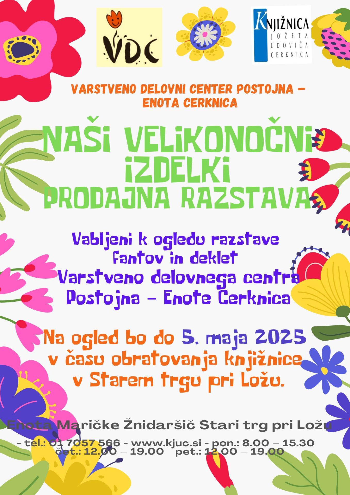 VDC razstava april 2025 - Dogodki