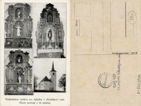 Podružnica cerkve sv. Jakoba v Štrukljevi vasi [1930]