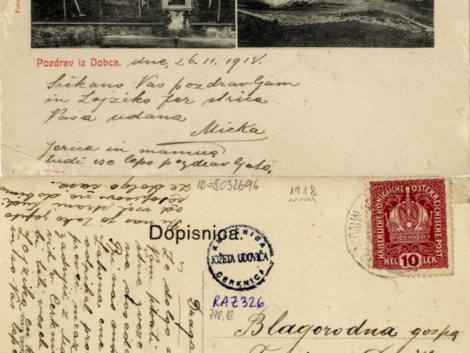 Pozdrav iz Dobca [1918]
