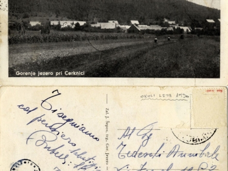 Gorenje Jezero pri Cerknici [1950]