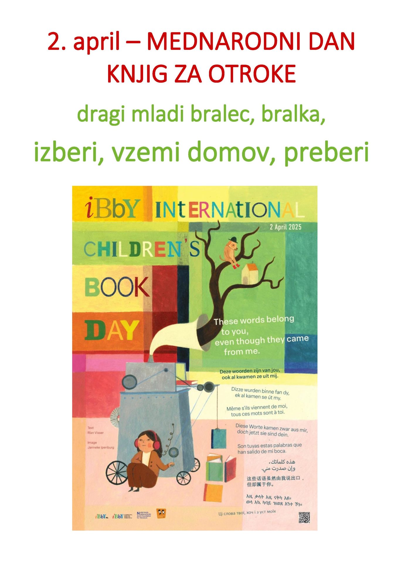 Mednarodni dan knjig za otroke