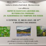 20. slikarski Ex-tempore Rak Rakek - odprtje razstave