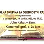 Srečanje Bralne skupine za osebnostni razvoj