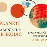 Polona Škodič: Moji planeti - razstava miniatur