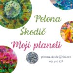 Polona Škodič: Moji planeti - razstava miniatur