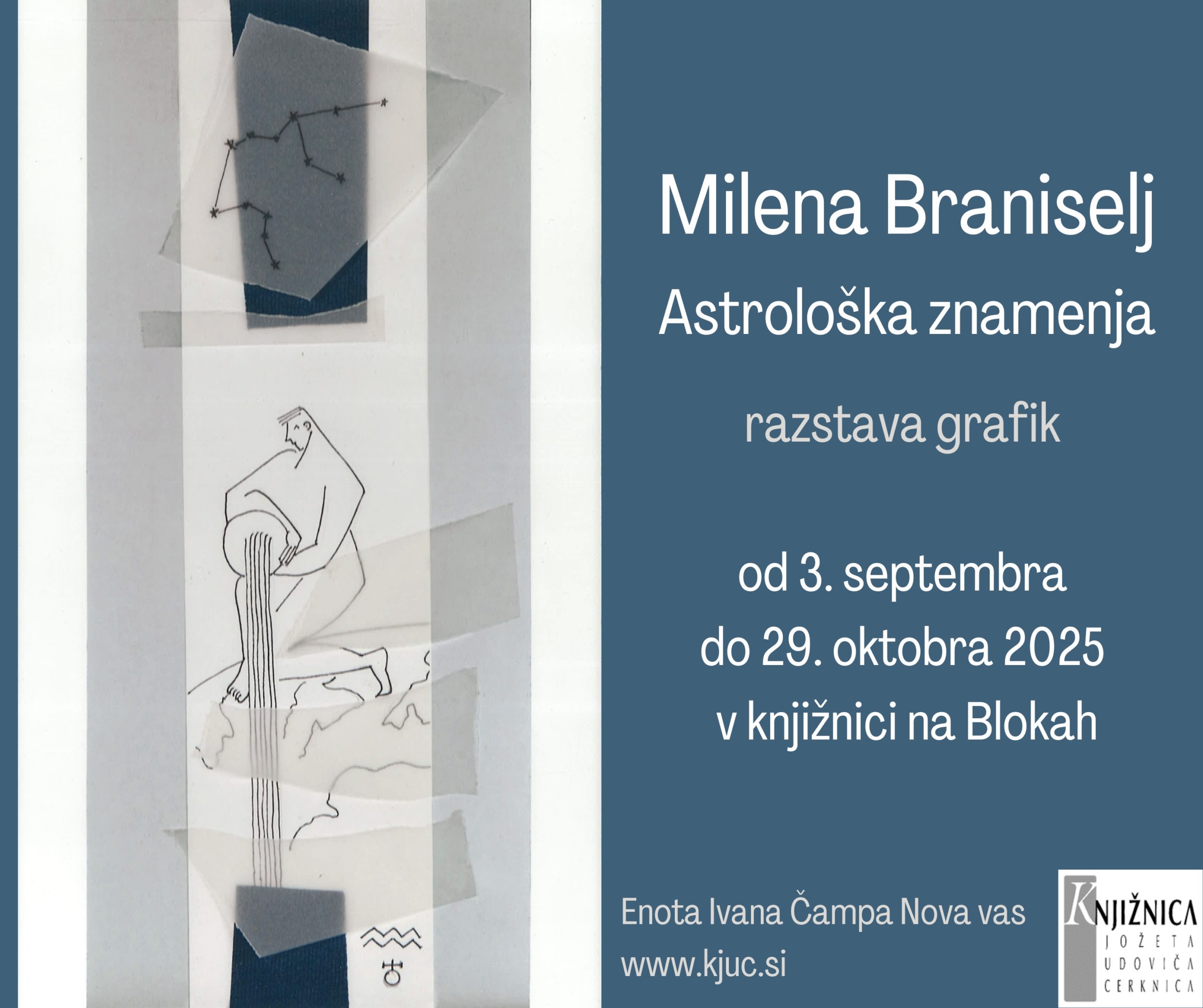 Milena Braniselj: Astrološka znamenja – razstava grafik