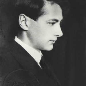 Jože Udovič, gimnazijec, 1929