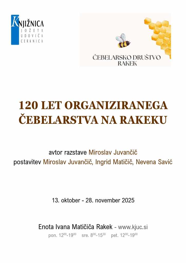 120 let organiziranega čebelarstva na Rakeku