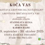 Koča vas - razstava likovnih del z likovnega srečanja Koča vas