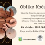 Oblike Koča vasi - kiparska delavnica za osnovnošolce (zaključena skupina)