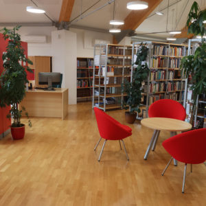 Knjižnica Jožeta Udoviča Cerknica, foto Ljubo Vukelič