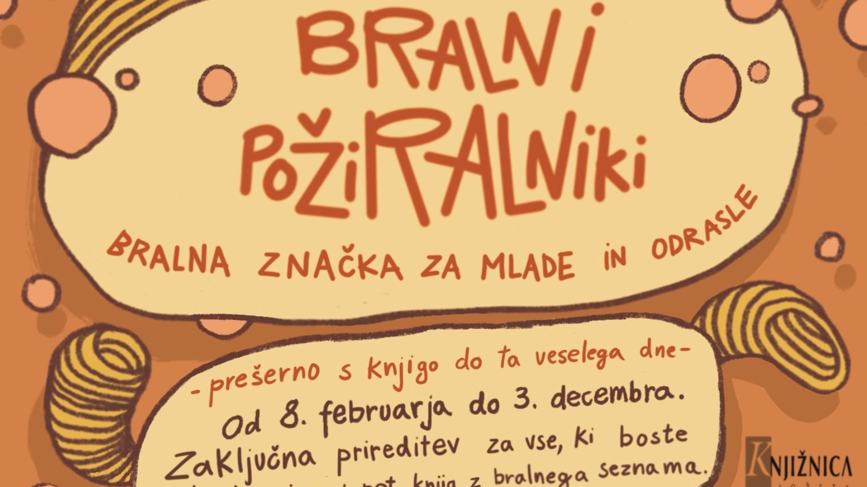 Bralni požiralniki - bralna značka za mlade in odrasle