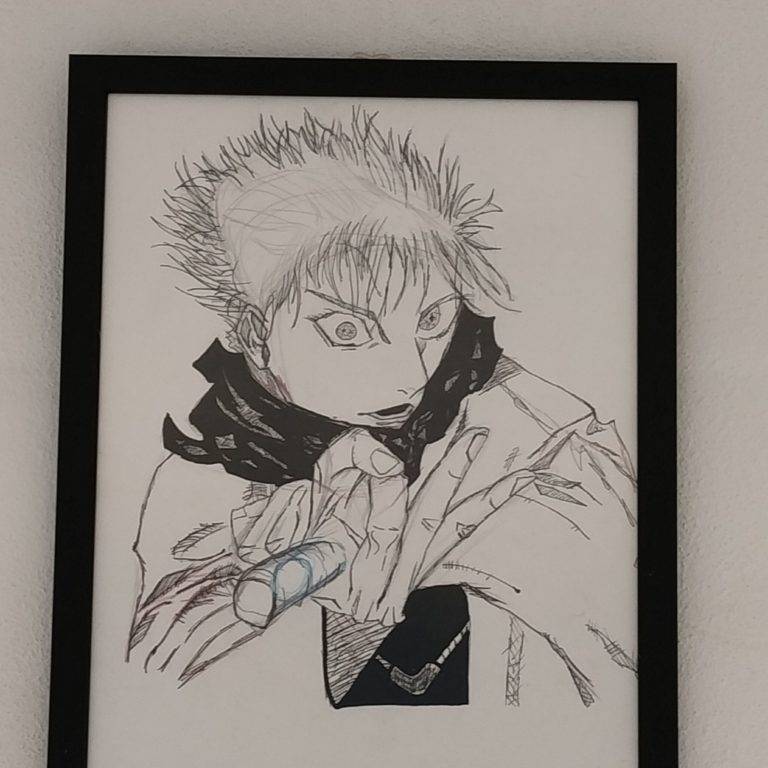 Razstava poletnega ustvarjanja sedmošolca Brina Simičaka