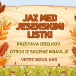 Jaz med jesenskimi listki