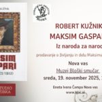 Robert Kužnik: Maksim Gaspari – Iz naroda za narod – predavanje o življenju in delu slikarja Maksima Gasparija